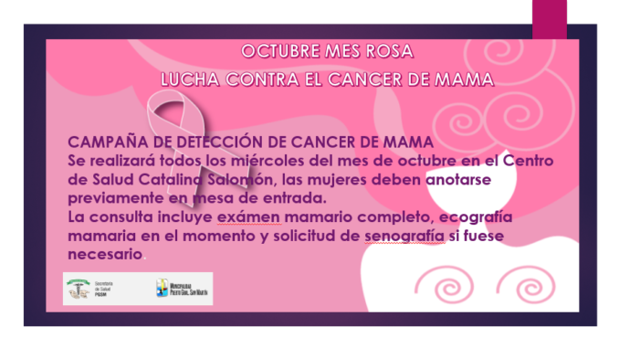 Campaña Cáncer de Mama (1) octubre rosa