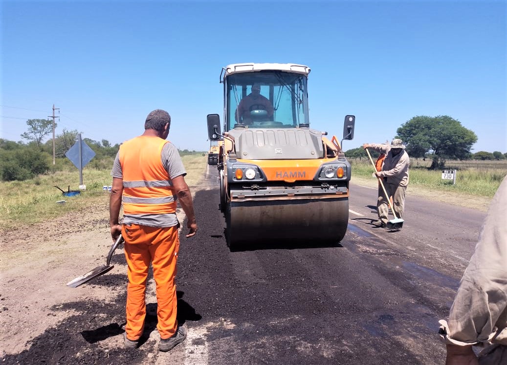 Vialidad Nacional realizó bacheos y repavimentaciones sobre RN 11 entre ...