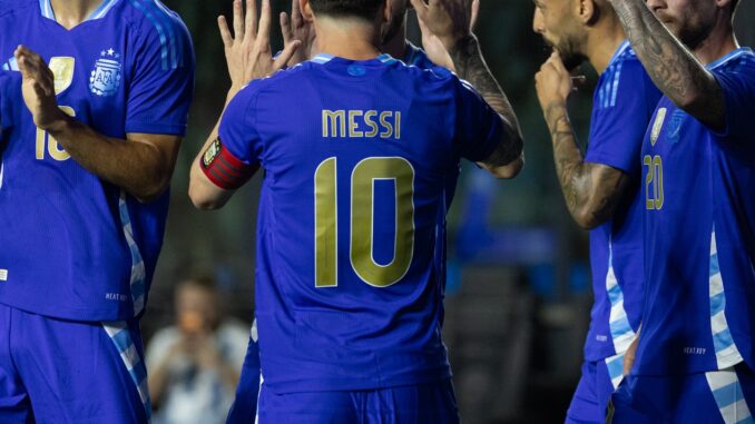 amistoso internacional seleccion argentina