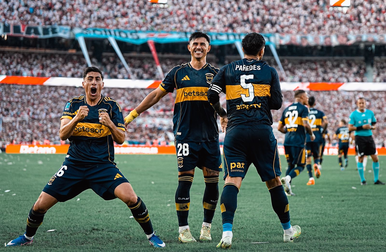 Boca ganó en el Monumental y se quedó con el Superclásico ante River -  Nueva Estrella Medios